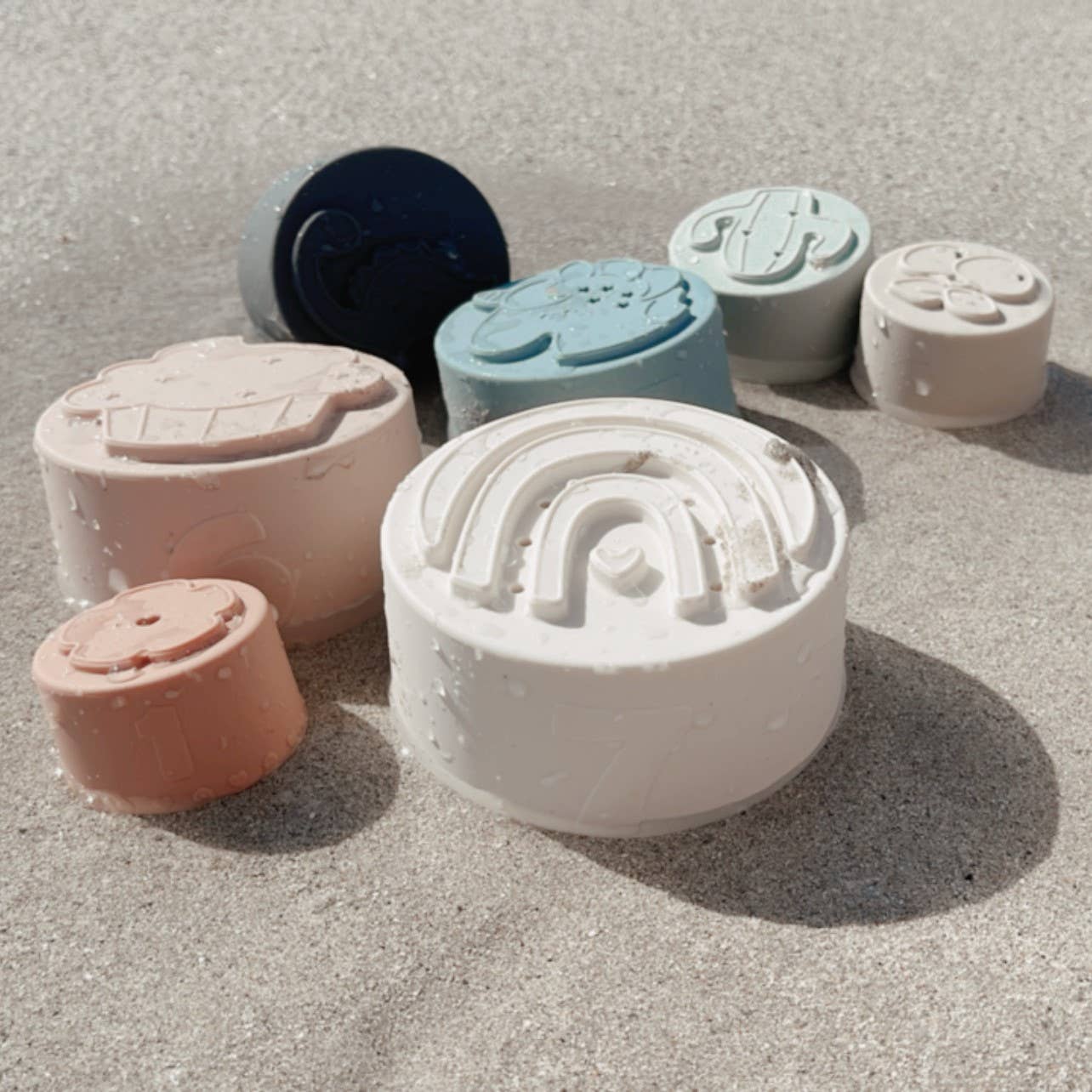Silicone Stacking Cups (7-pc)