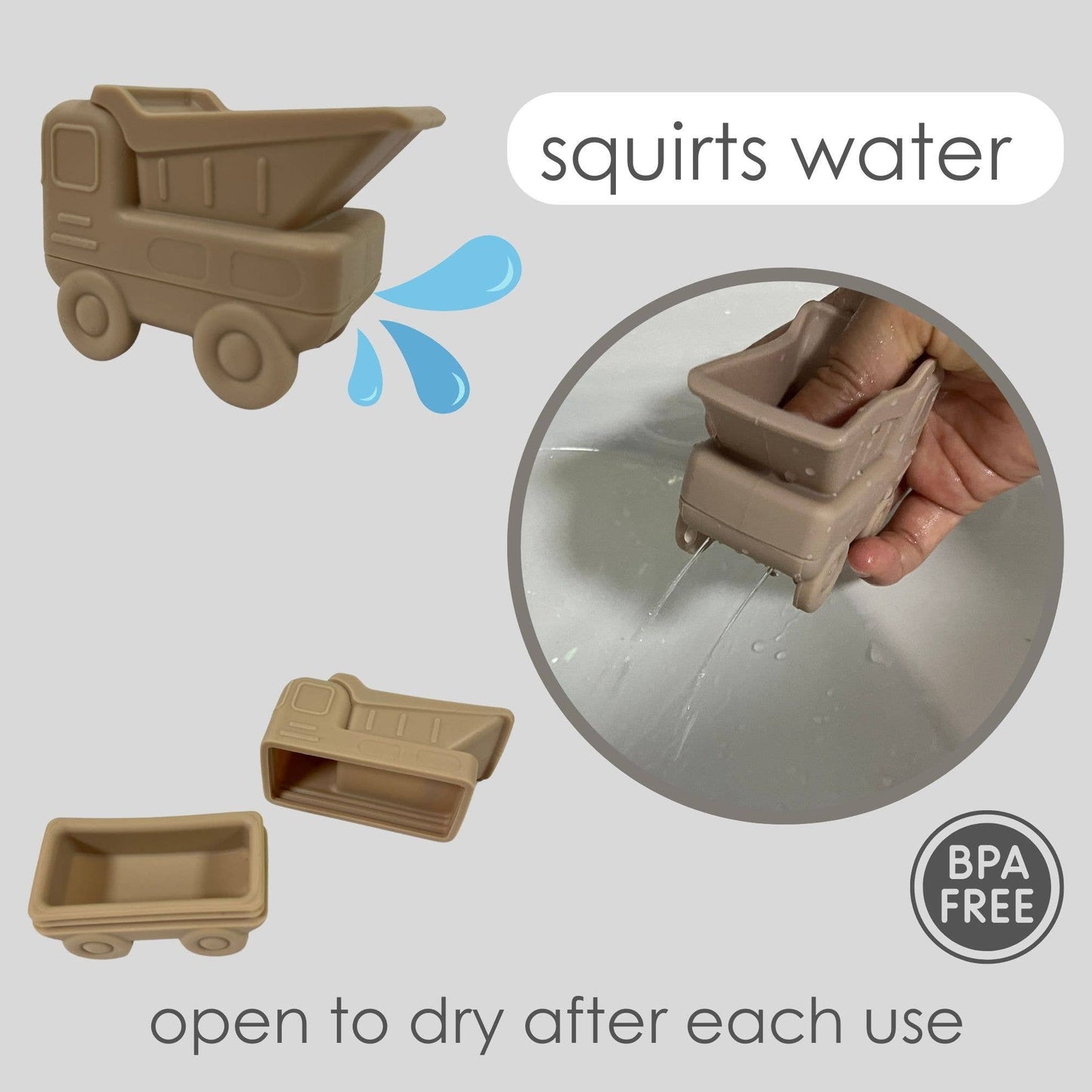 Ali+Oli (3pc) Bath Toy Set
