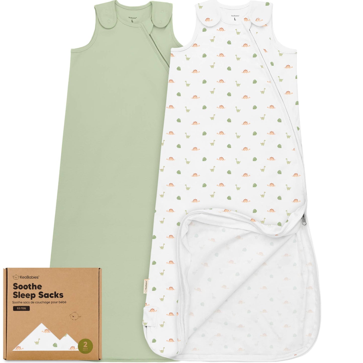 Roarsome- Soothe Sleep Sack, Baby Wearable Blanket Small