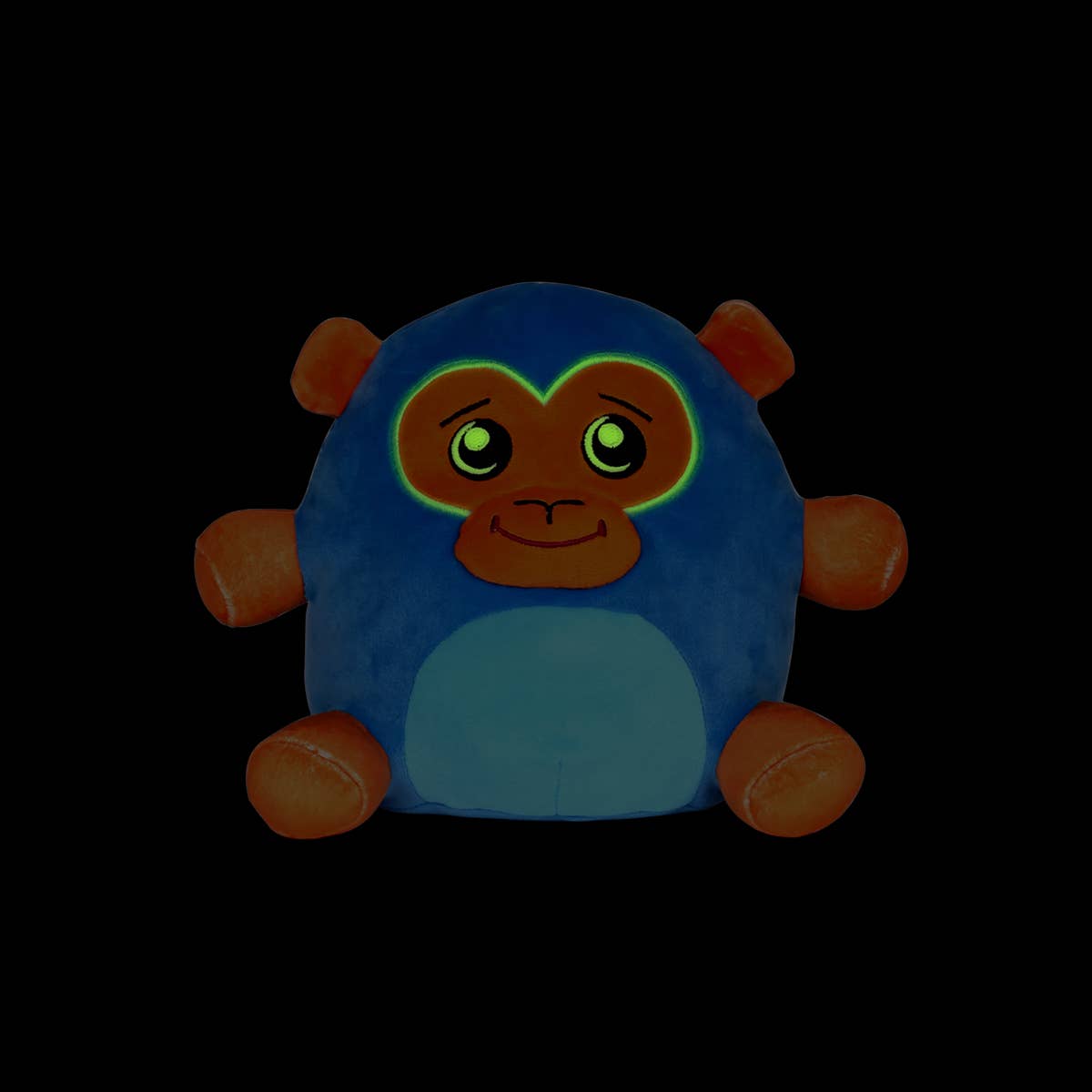 George the Gorilla Glow in the Dark 7.5" Cute Soft Plush Toy