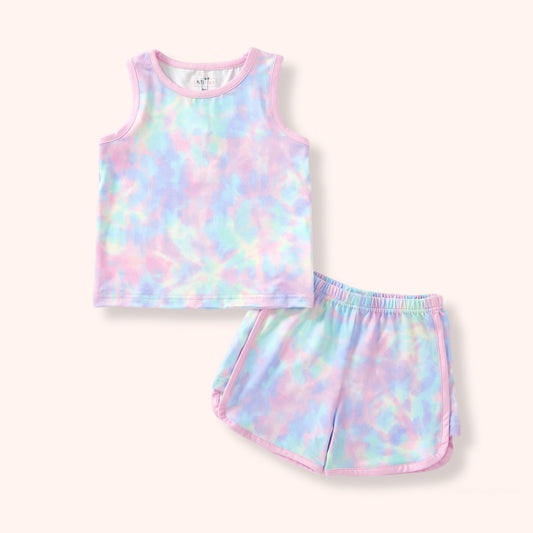 PRE-ORDER: Cotton Candy Swirl - Loungewear Set