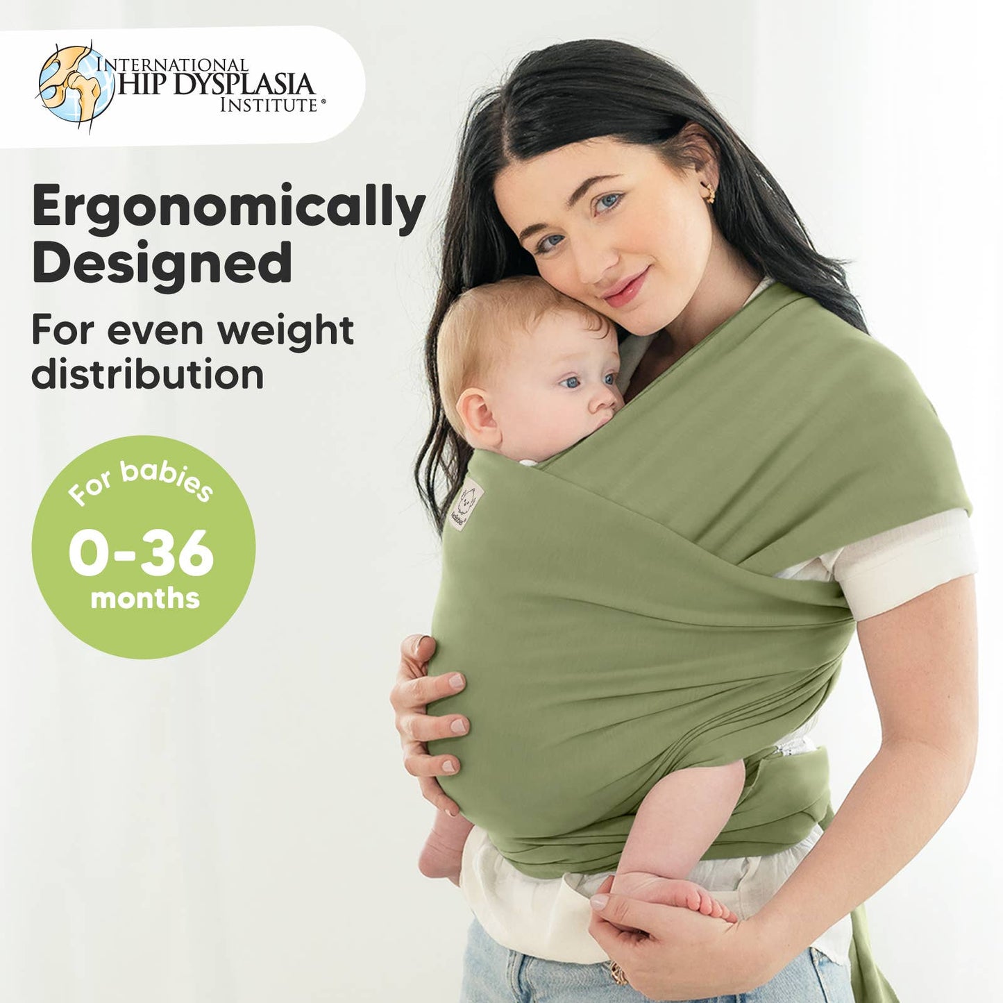 KeaBabies Original Baby Wrap Carrier