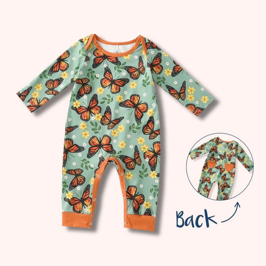 Monarch Meadow Romper