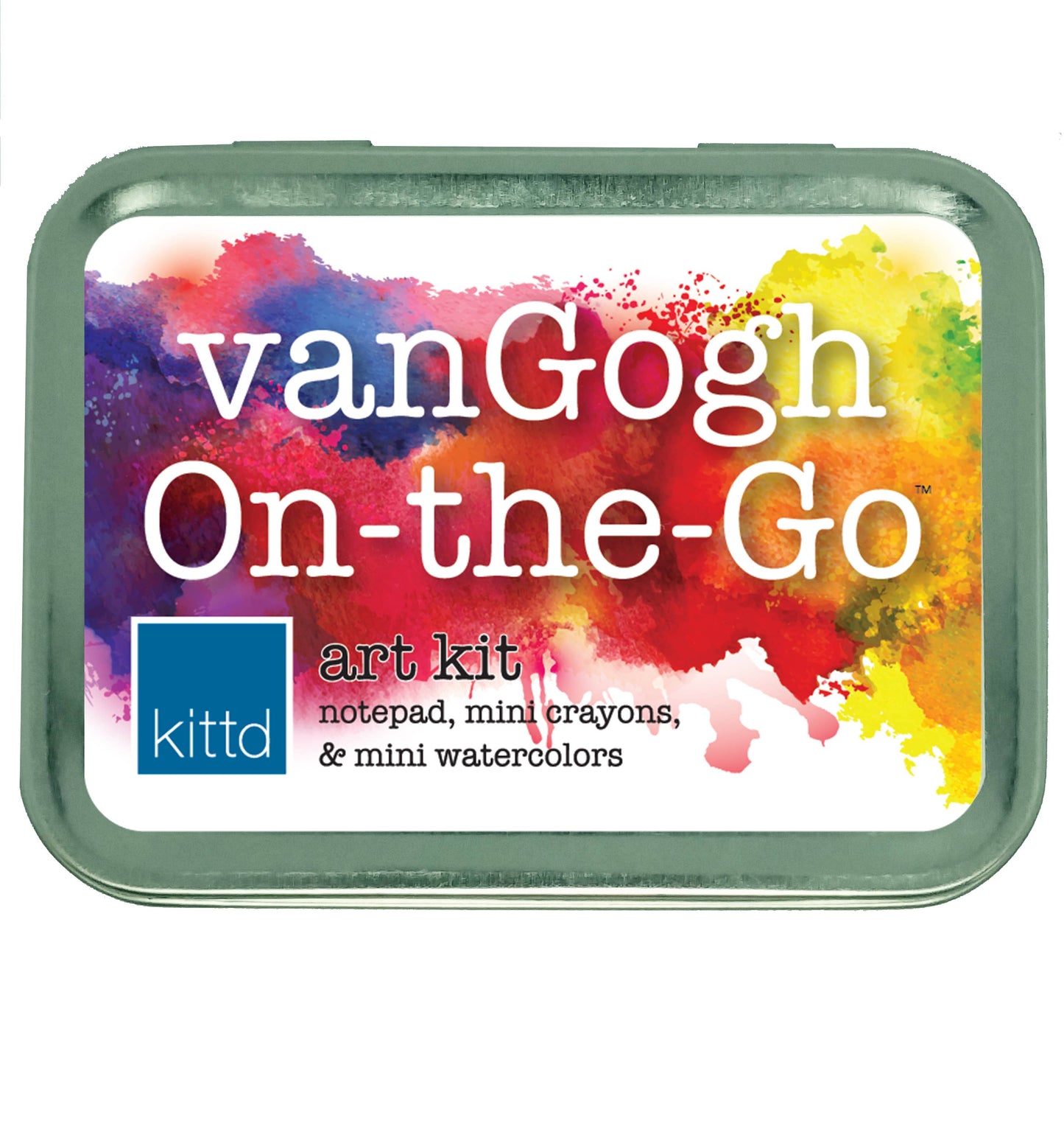 VanGogh On-the-Go Kids Travel Art Play Set - Watercolors