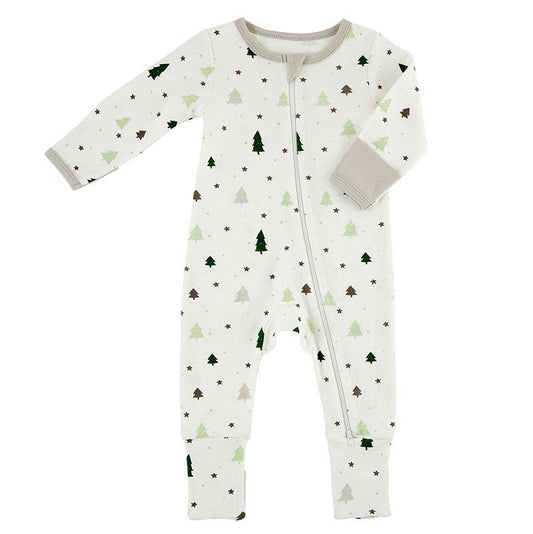 Cozy Romper-Grey Trees