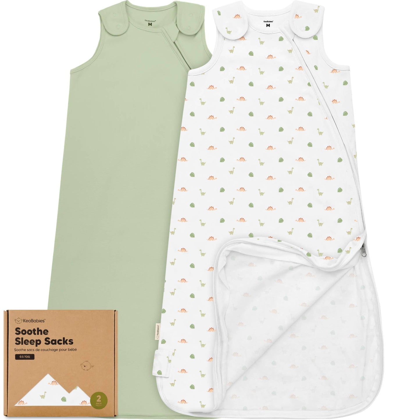 Roarsome- Soothe Sleep Sack, Baby Wearable Blanket Small