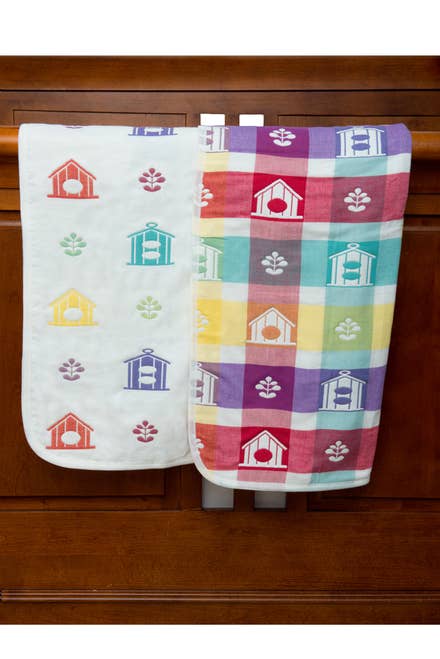 Double Layer Jacquard Cotton Baby Blanket