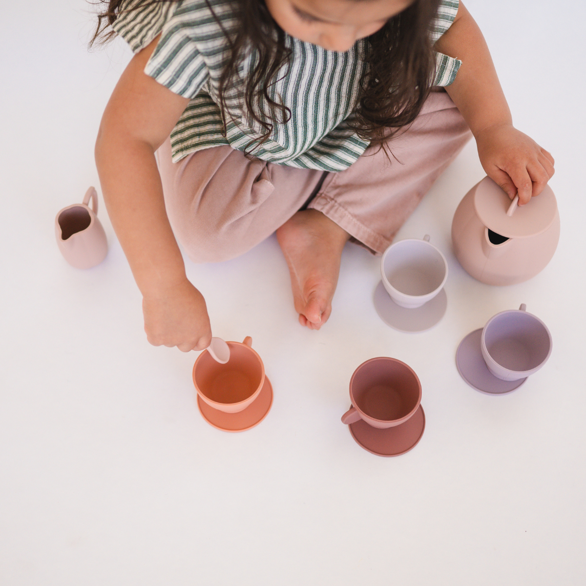 Silicone Tea Set~Petal Limited Edition