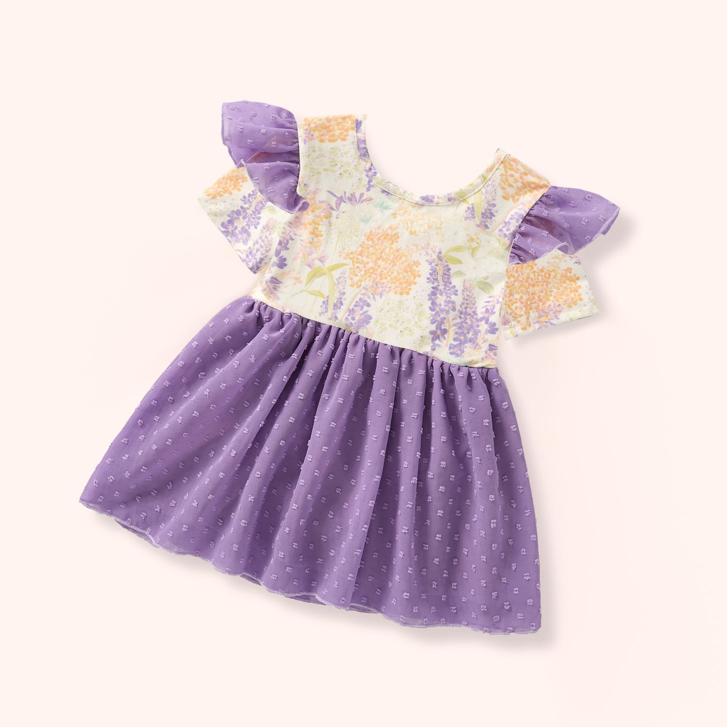 Leotard - Purple Floral