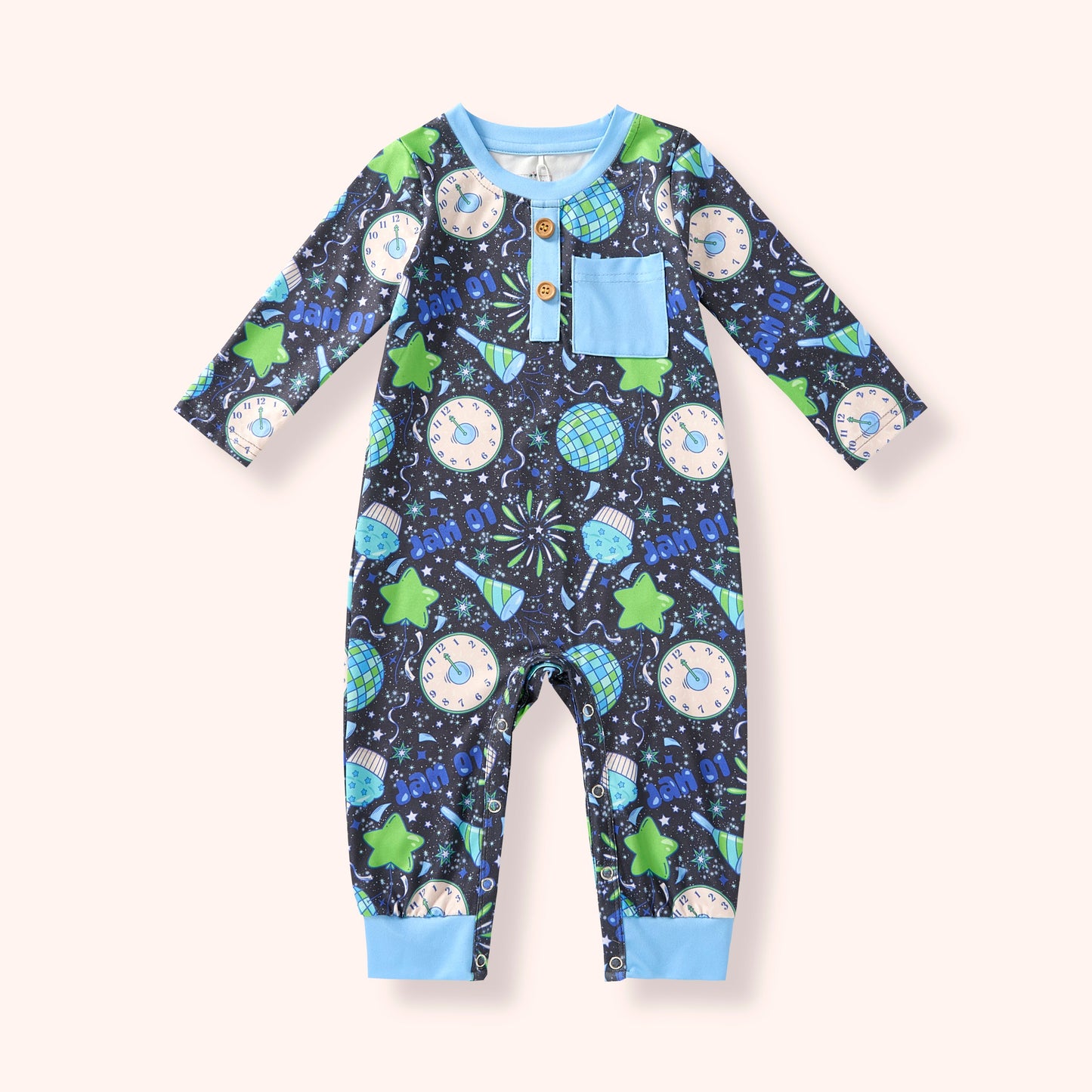 Ball Drop - Boy Romper