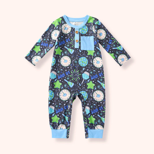 Ball Drop - Boy Romper