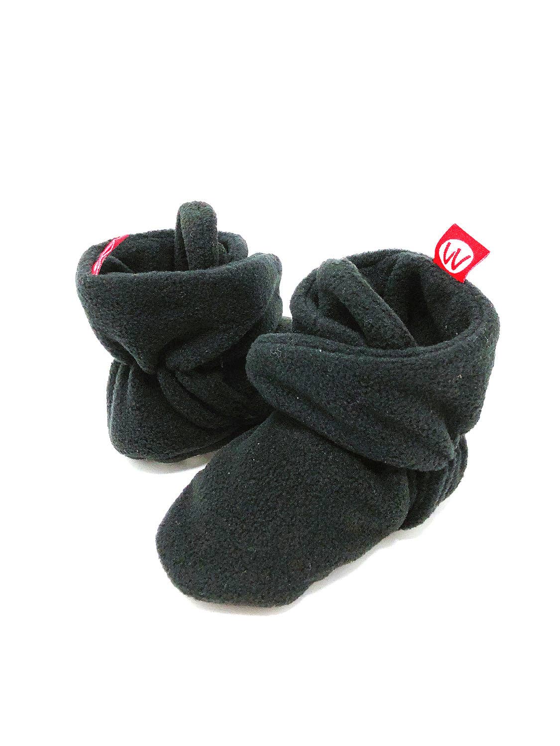 Booties: Blue / 0-6 M