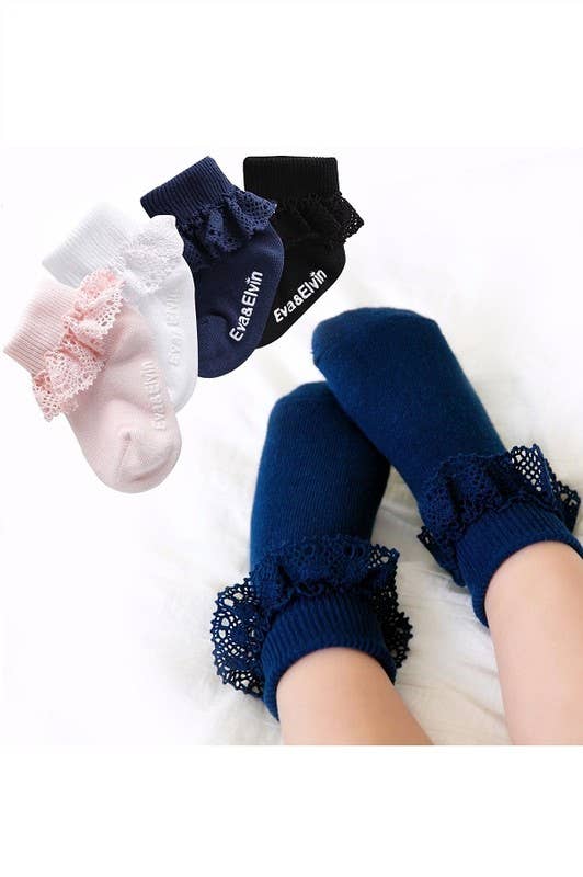 Frill Ankle Socks - Classic