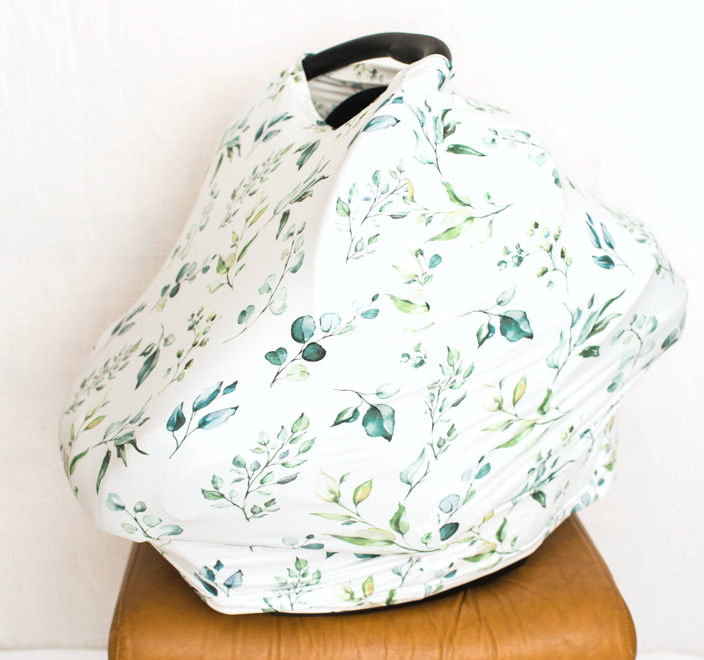 Greenery Infant Car Seat / Nursing Cover