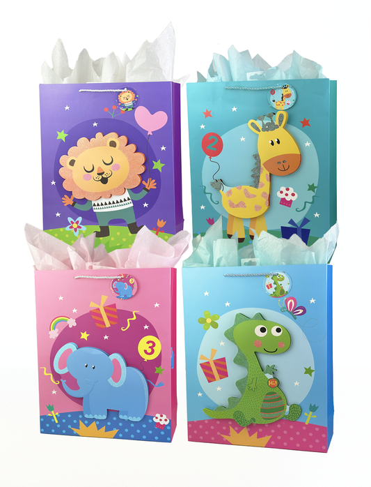 Everyday Gift Bag - Cute Animals