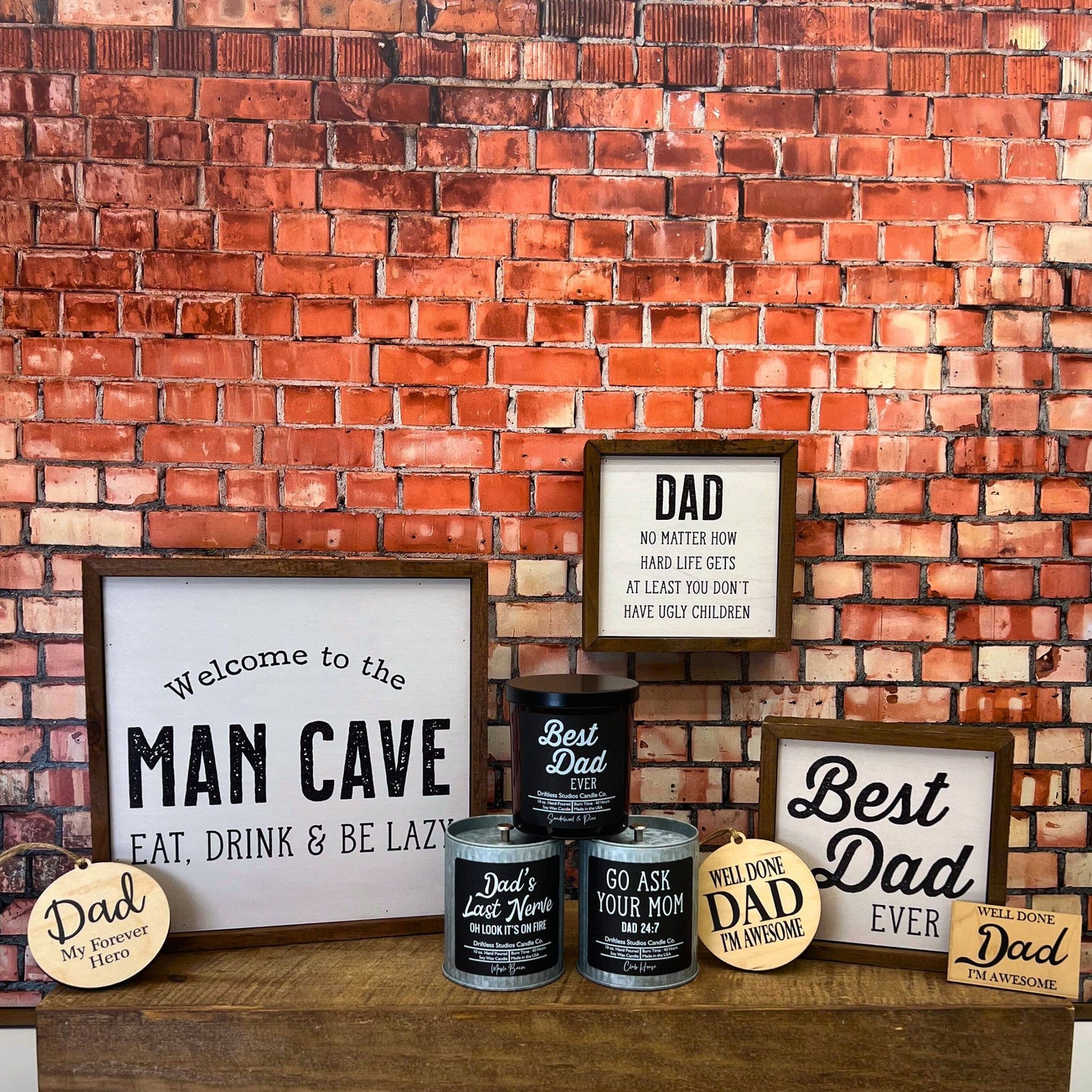 Best Dad Ever - Fathers Day Gifts Candle - Soy Wax Candles: Fresh Coffee