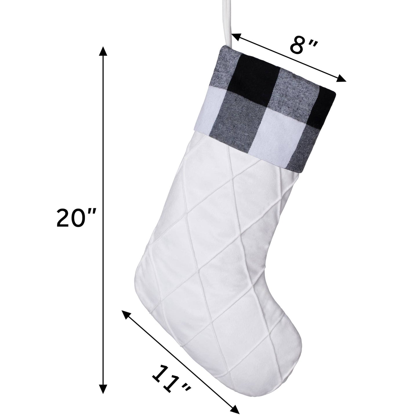 2024 Christmas Stockings - Grey Selection