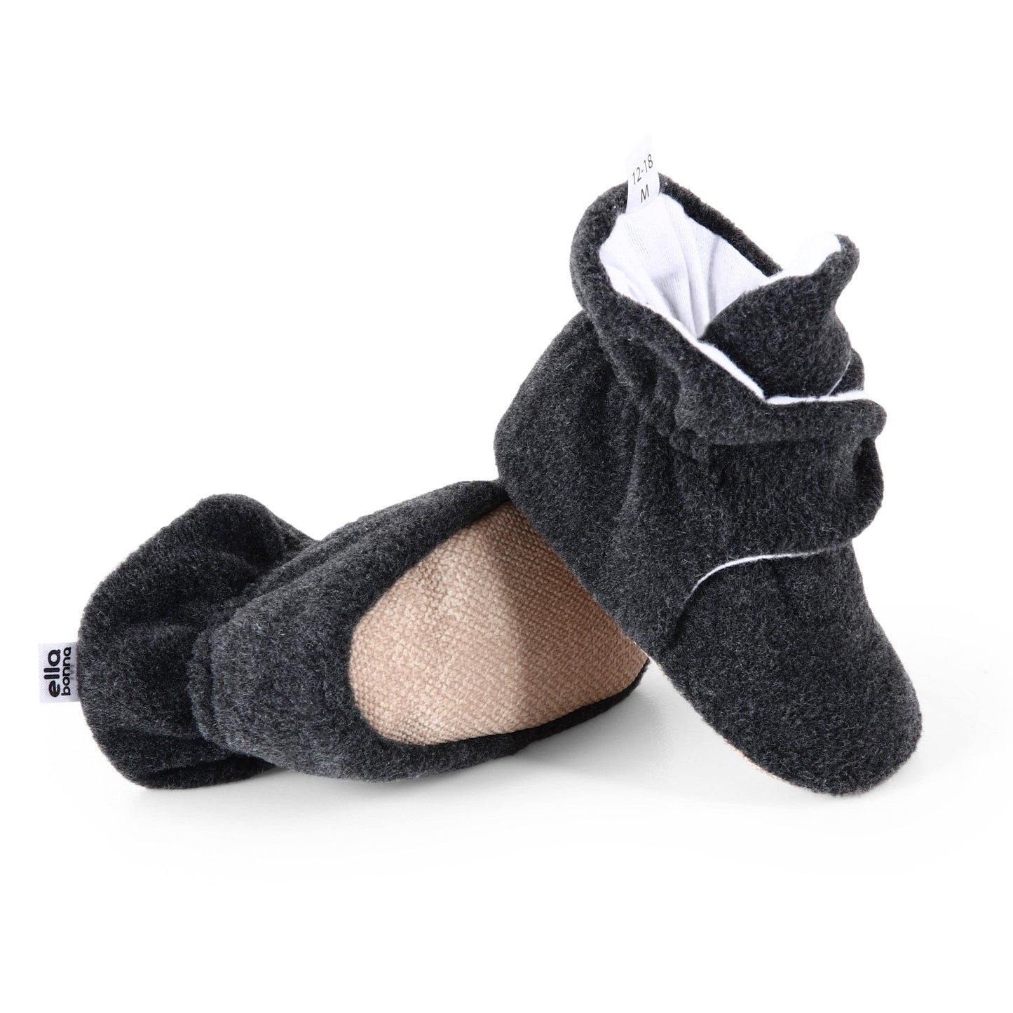 Baby Booties/ Anthracite / 6-12 Months