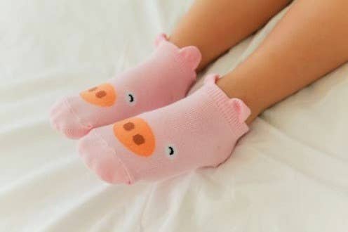 Piggy Socks: Pink
