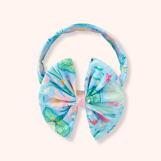 Preppy Pond - Bow Headband