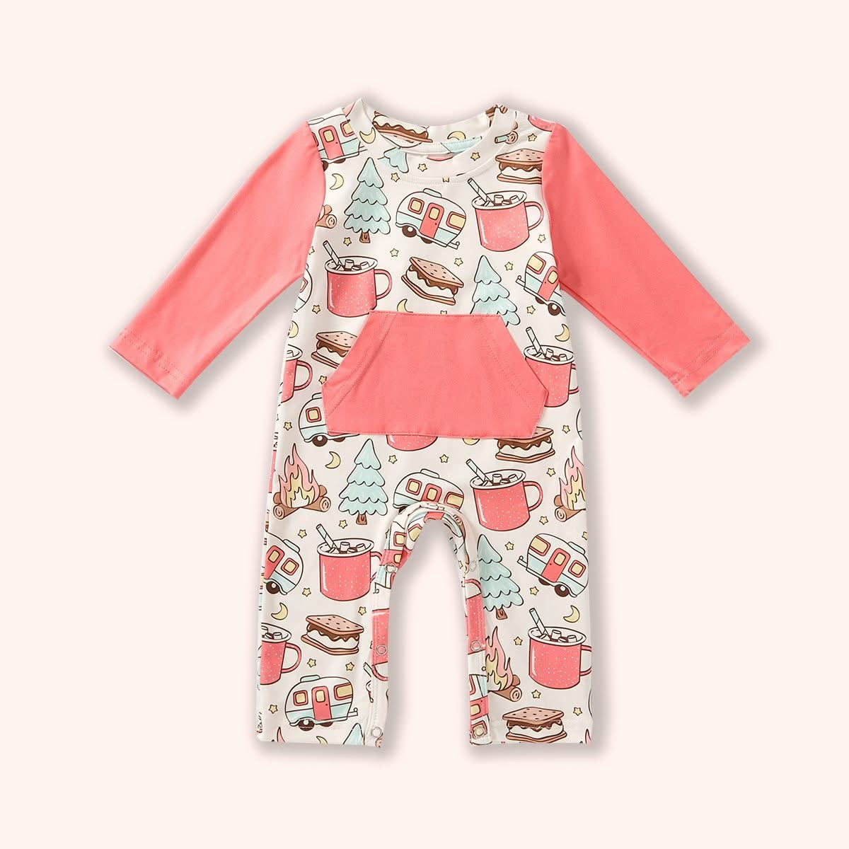 Camping Crew Romper