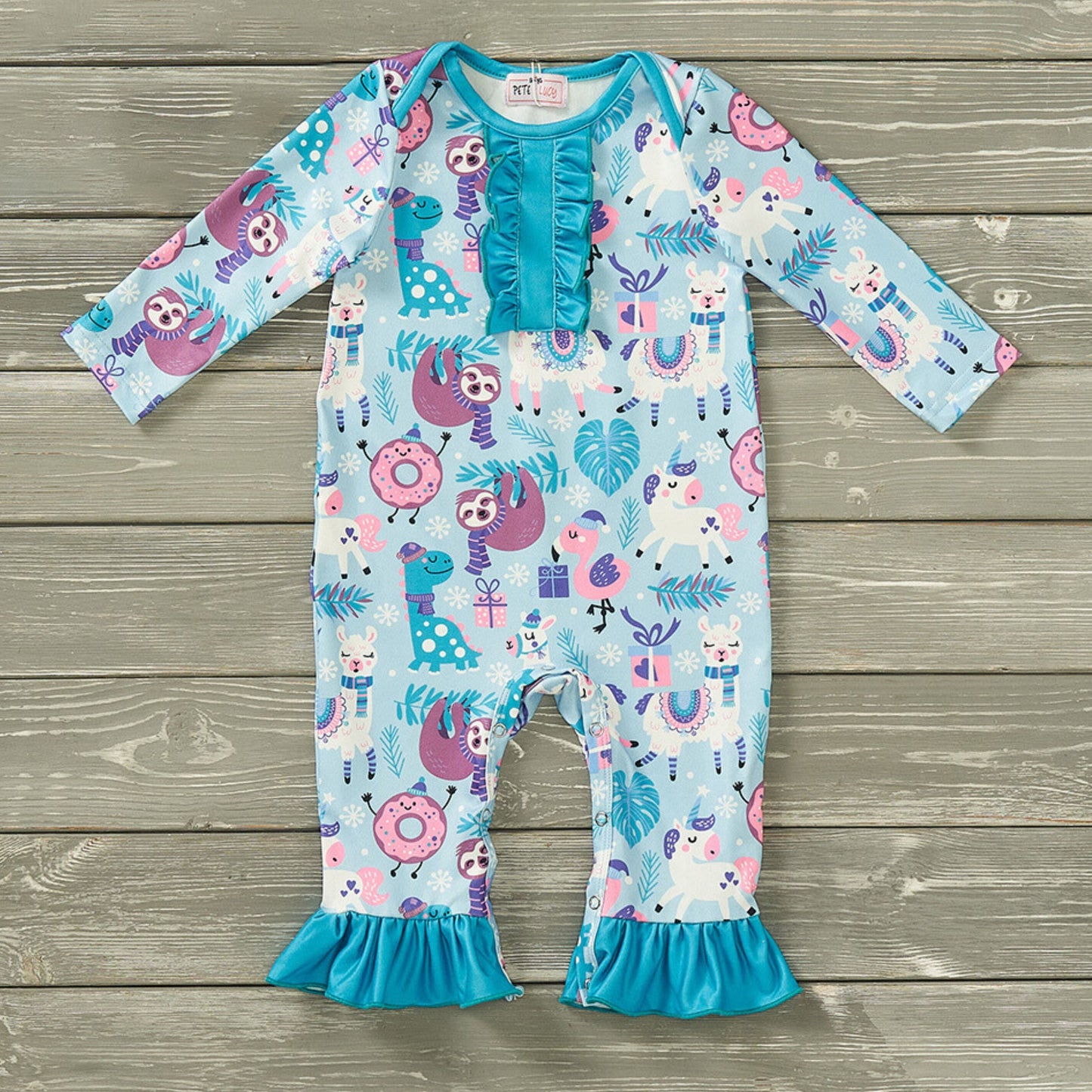 Christmas Friends - Girl Romper