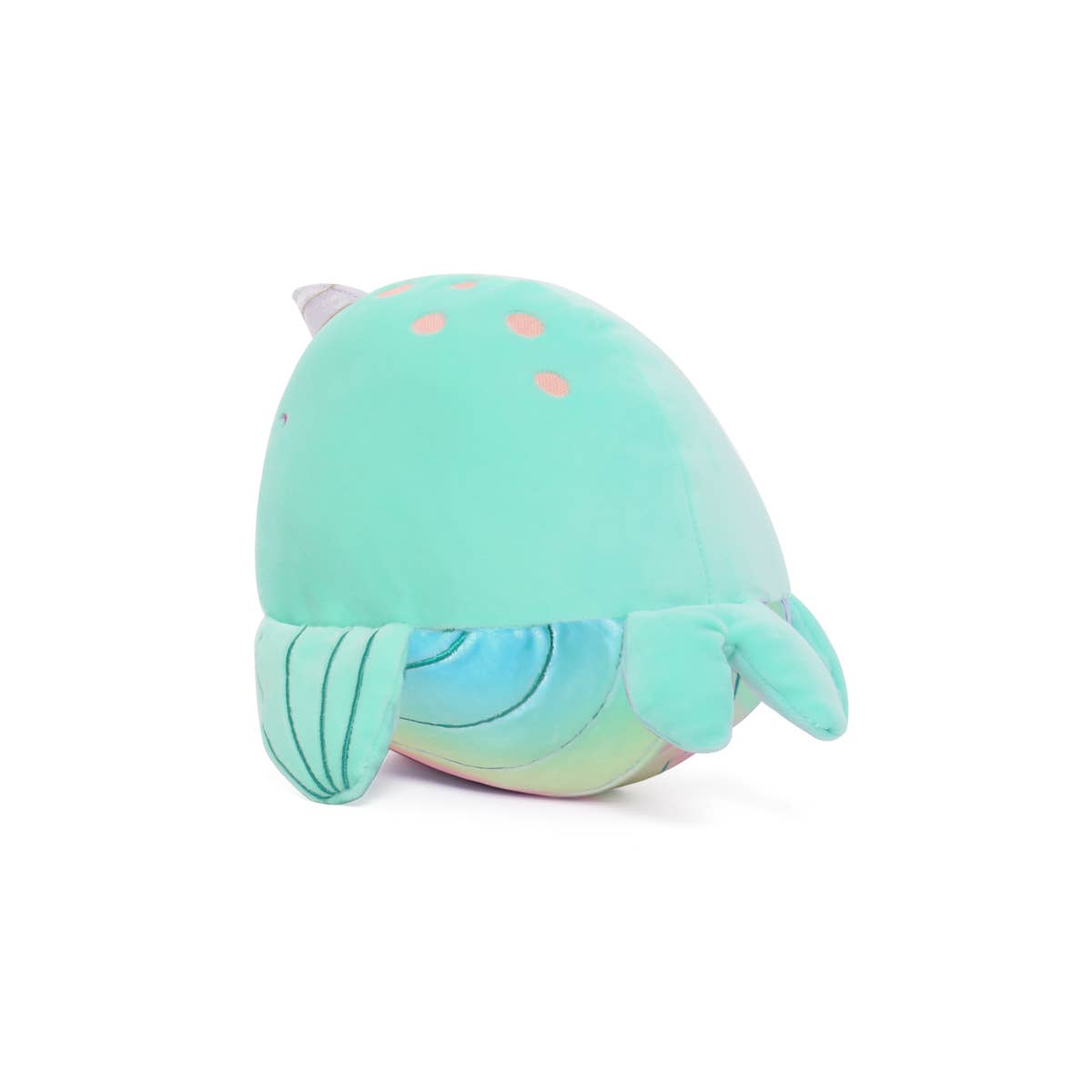 Nickie the Narwhal Glow in the Dark 7.5" Soft Plush Toy