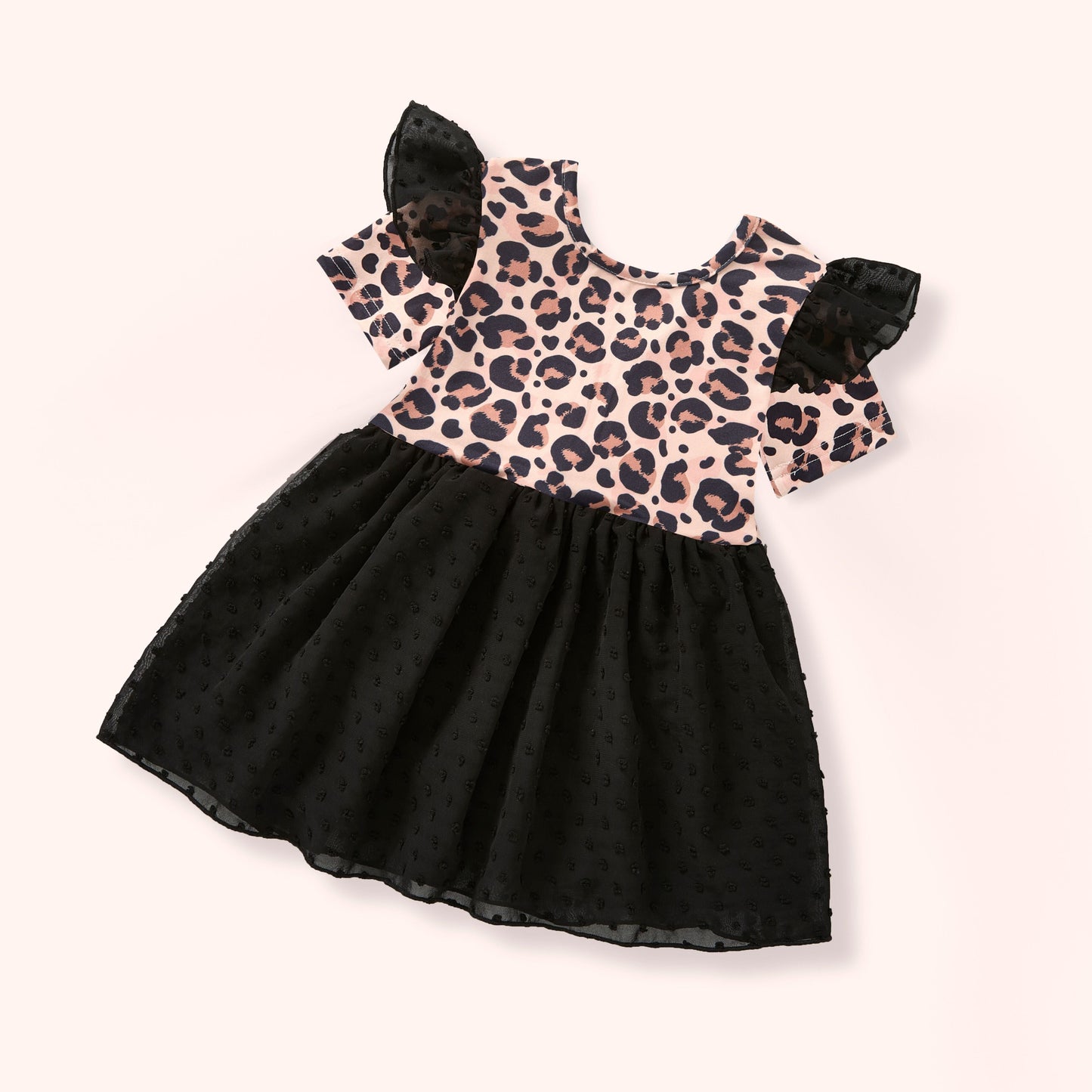Leotard - Black Leopard