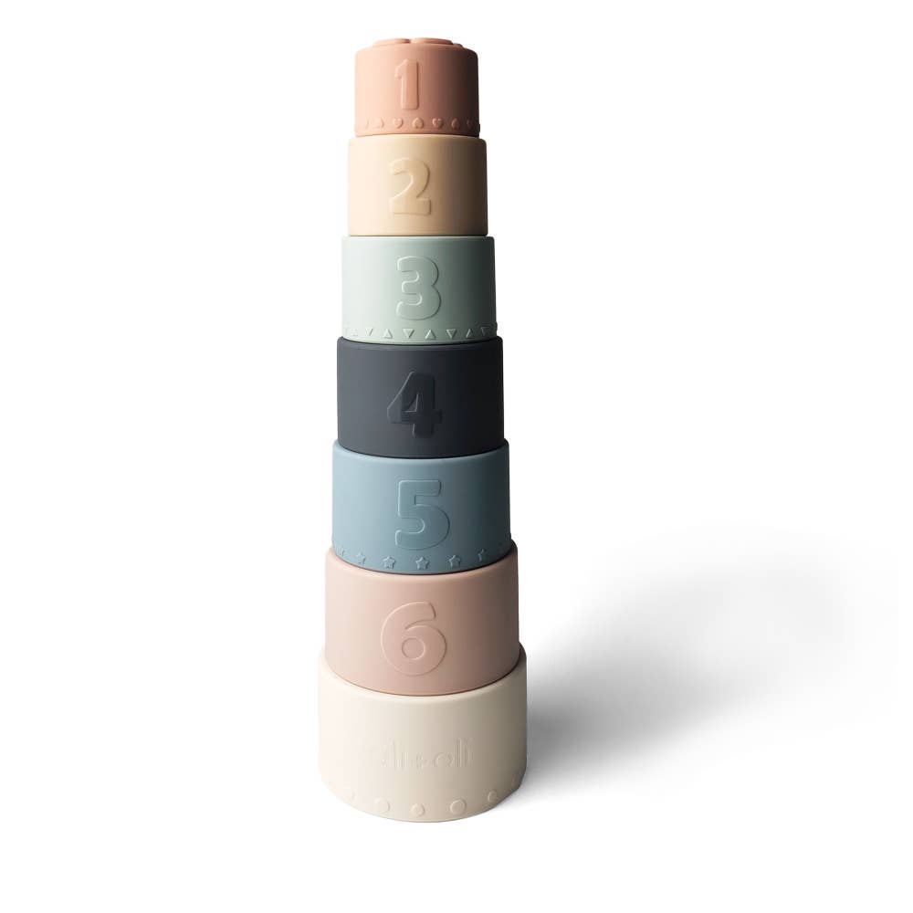 Silicone Stacking Cups (7-pc)