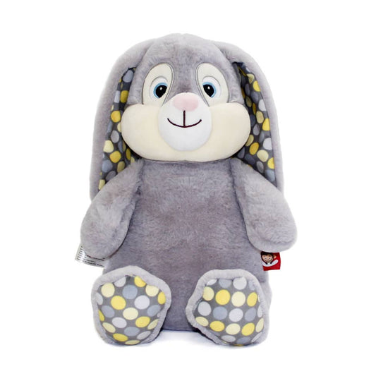 Grey Bunny - Polka Dot / No Zipper