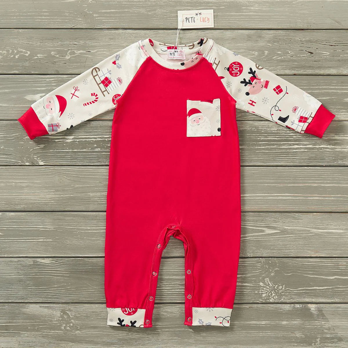 Santa’s Sleigh - Boy Romper