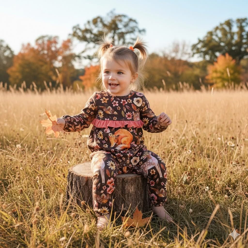 Wildflower Woodlands Romper
