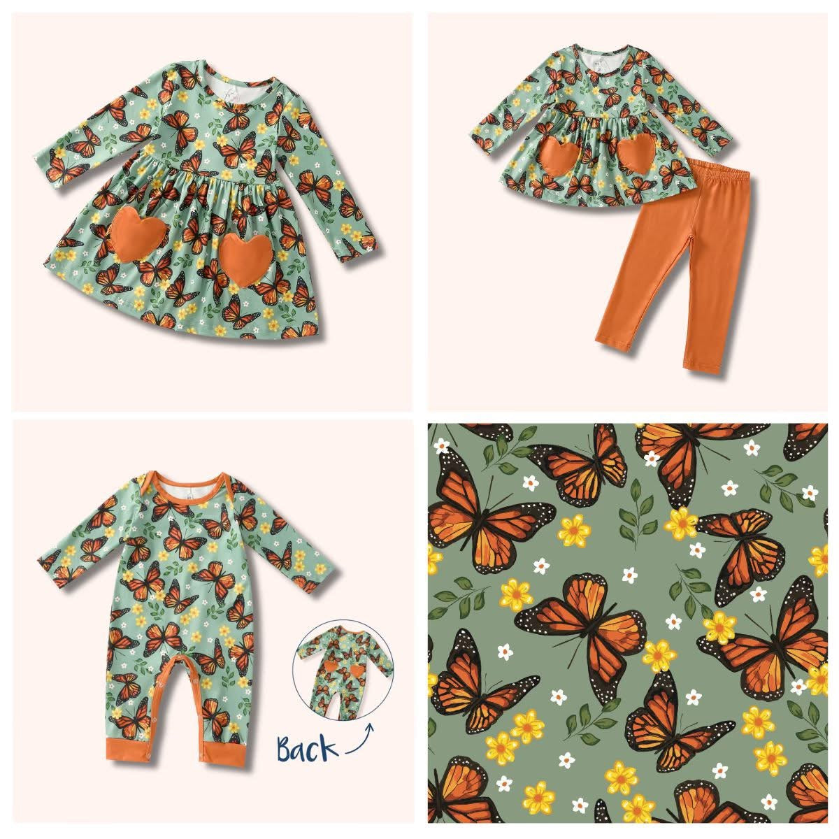 Monarch Meadows Pants Set