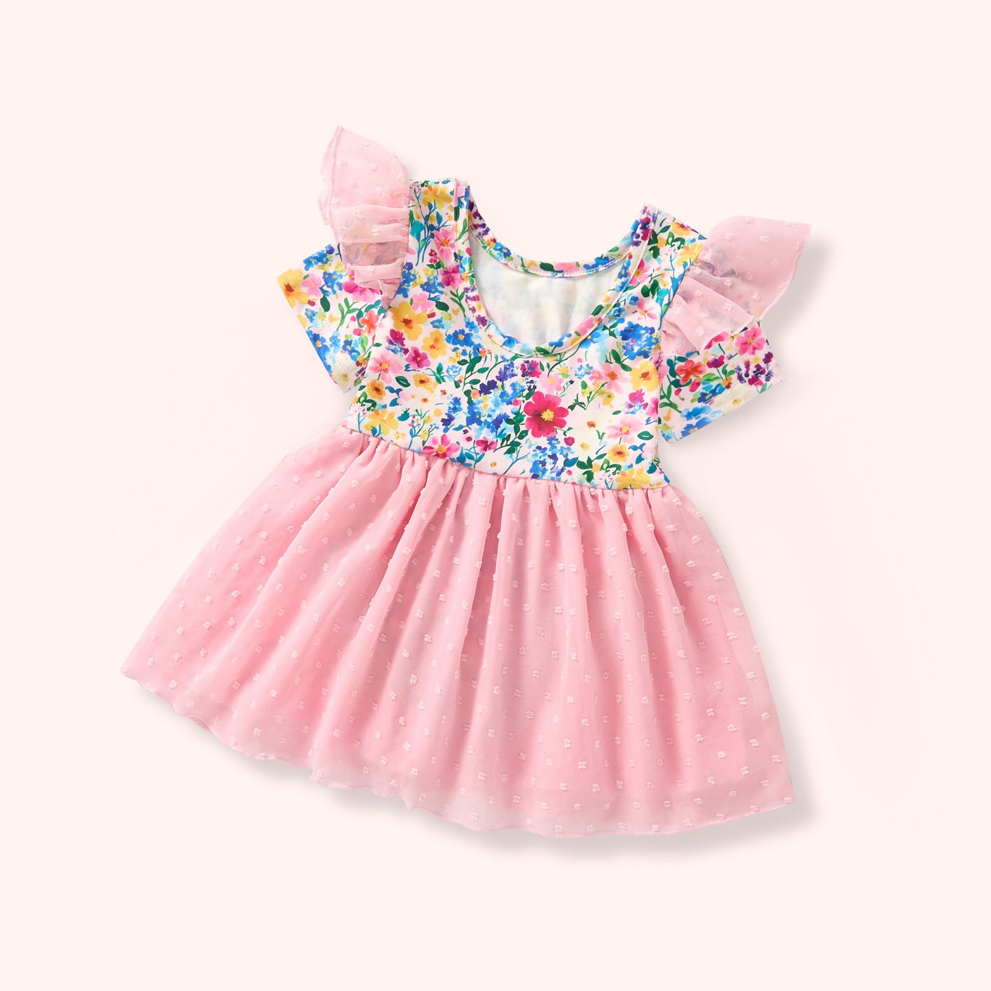 Leotard - Pink Floral