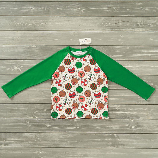 Christmas Ornaments - Boy Top