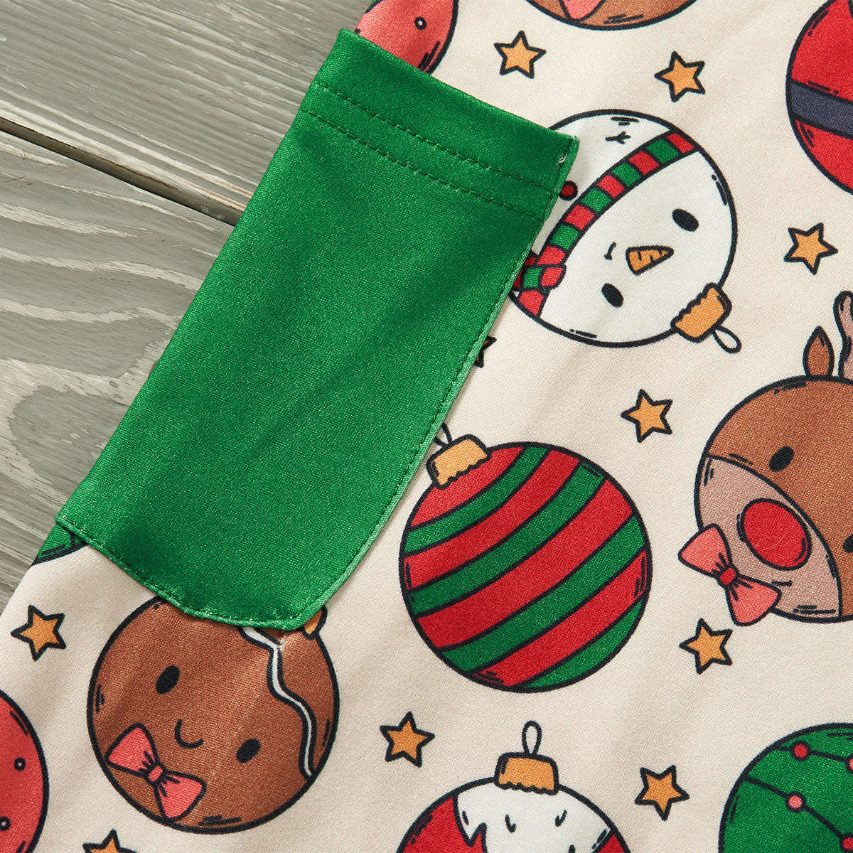 Christmas Ornaments - Girl Romper