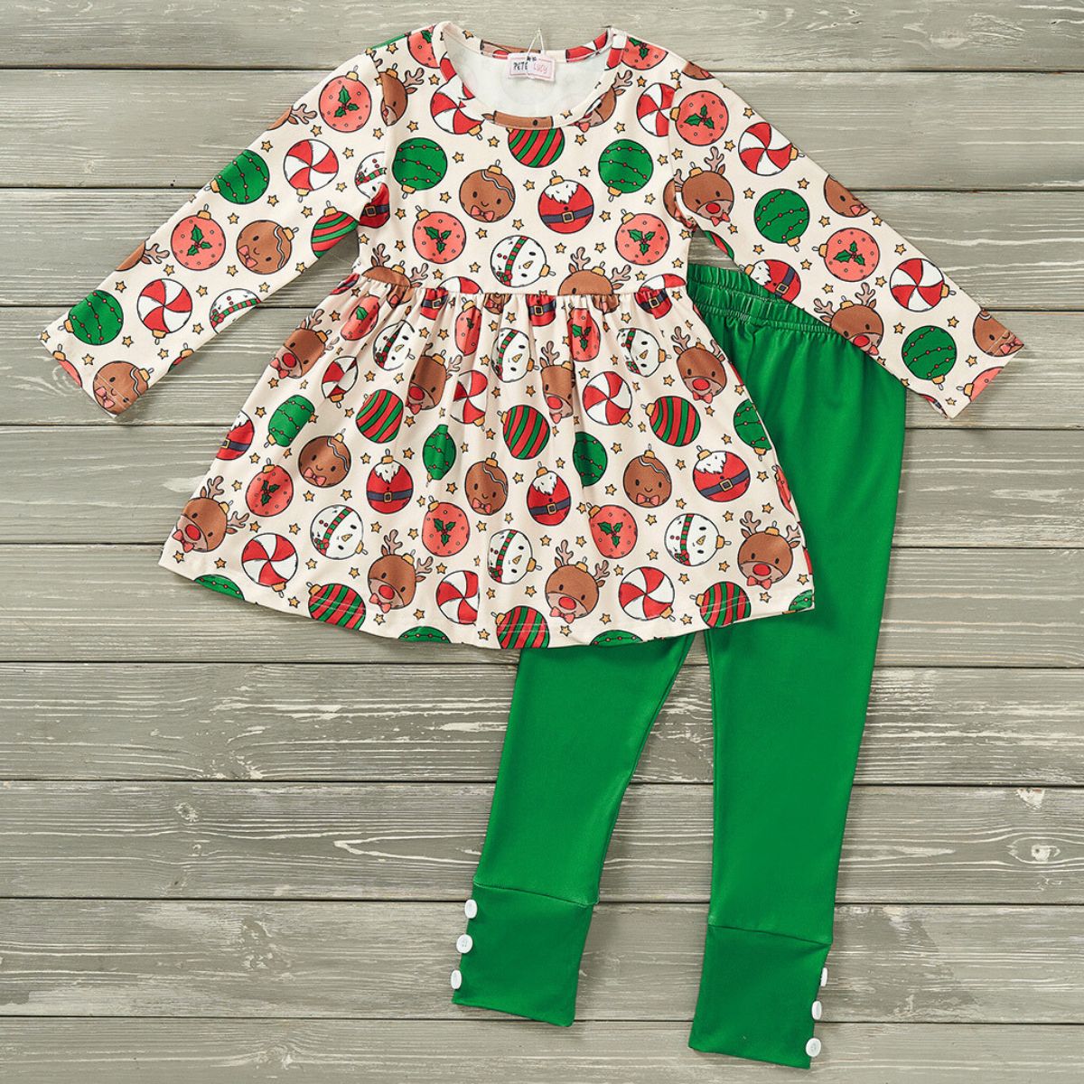 Christmas Ornaments - Pant Set