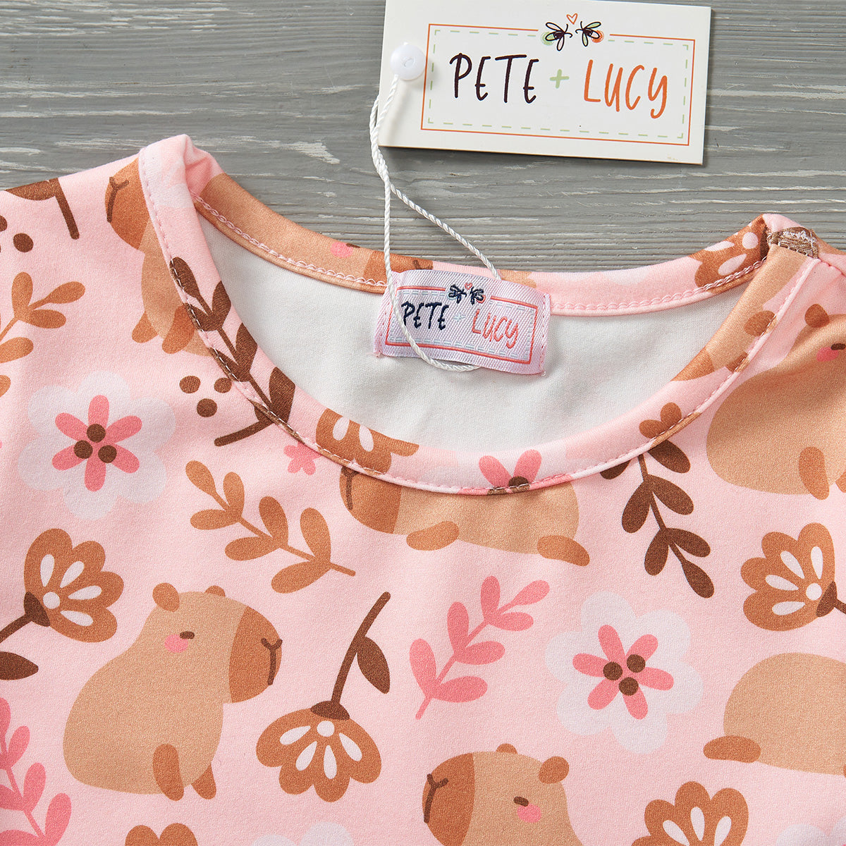 Cuddly Capybaras -  Dress