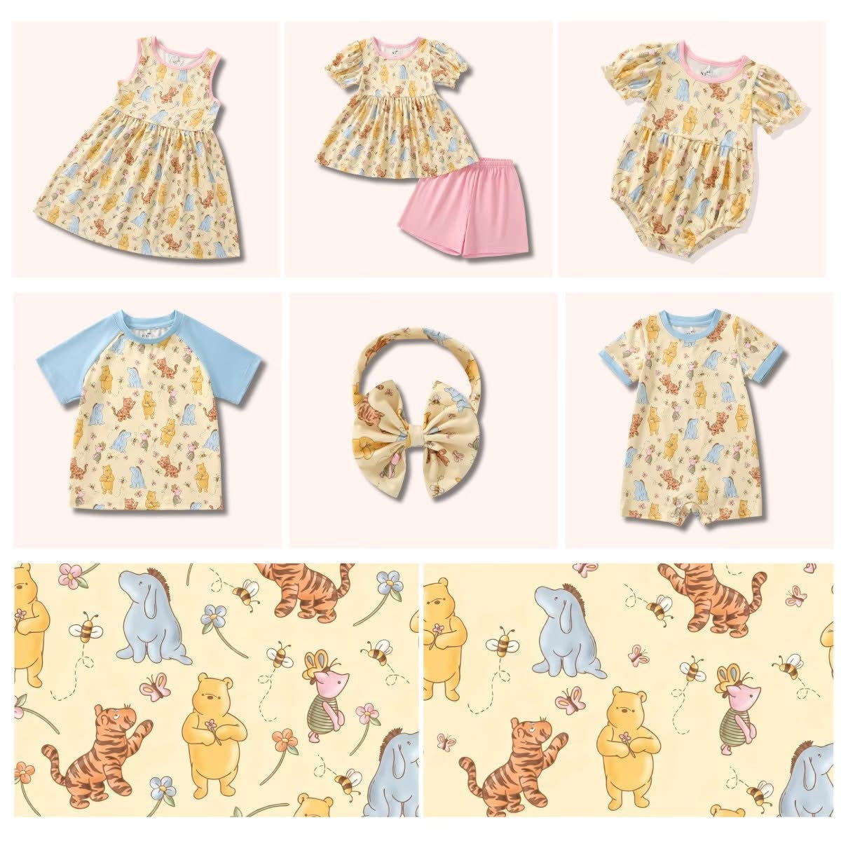 Hunnybees- Girls Romper