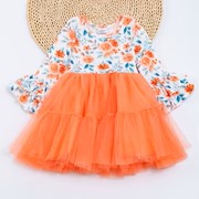 Floral Fun Tulle Dress