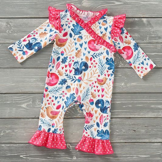 Forest Friends - Girl Romper