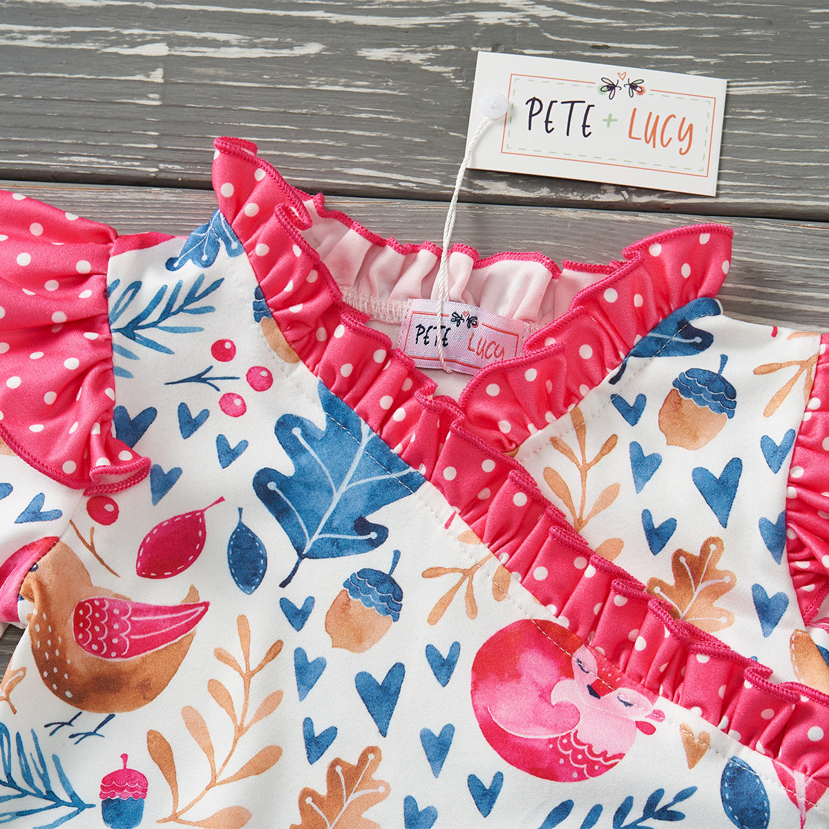 Forest Friends - Girl Romper