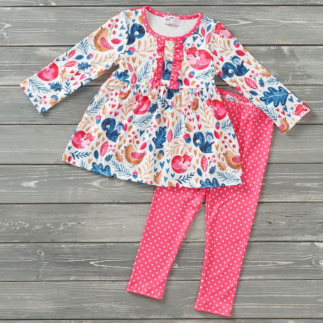 Forest Friends - Pant Set