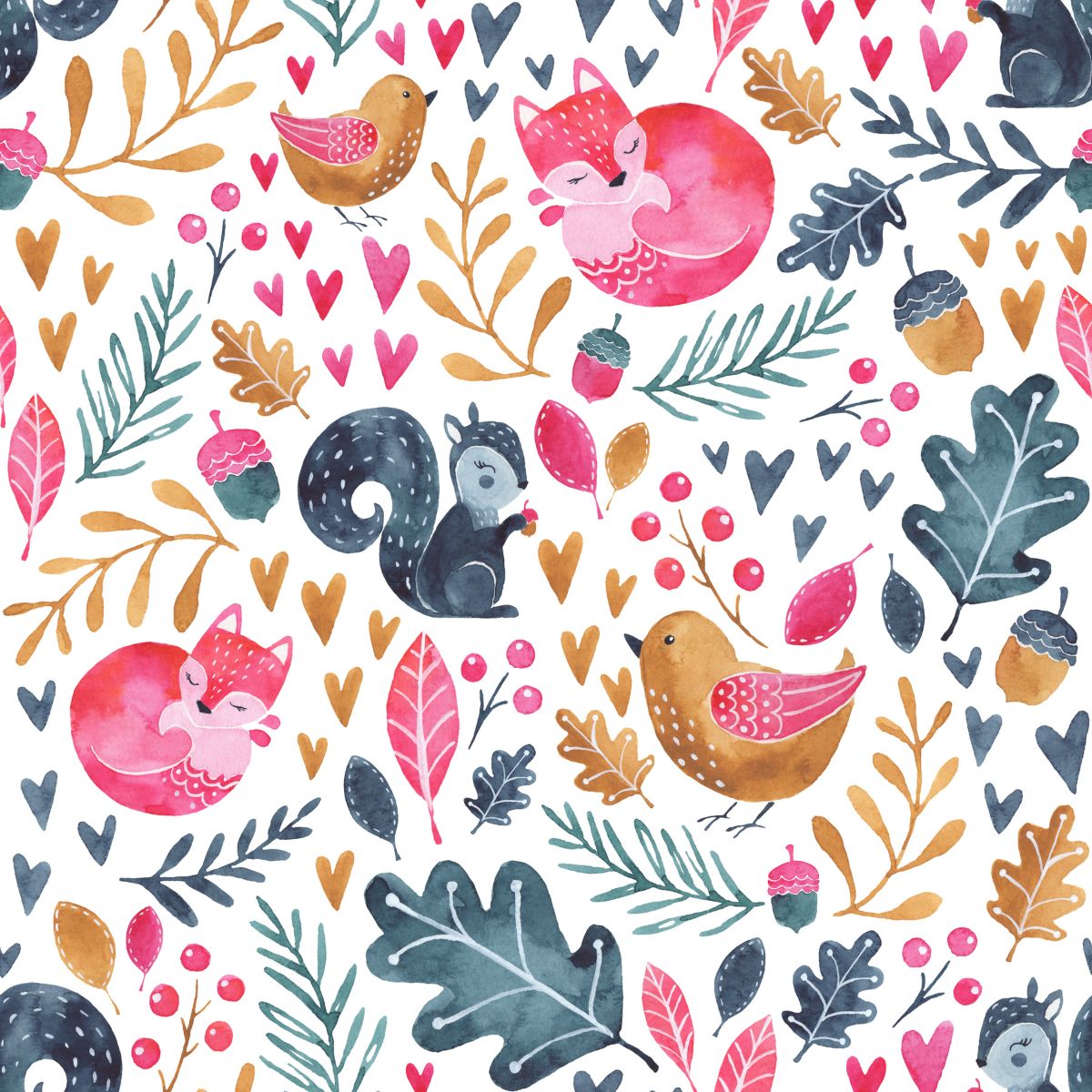 Forest Friends - Girl Romper