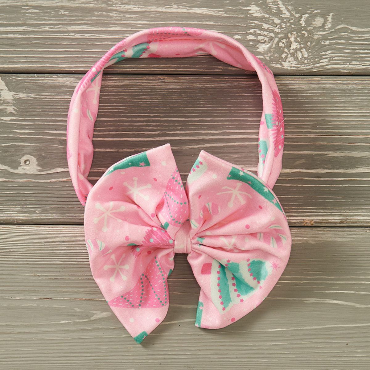 Frosted Pines - Bow Headband