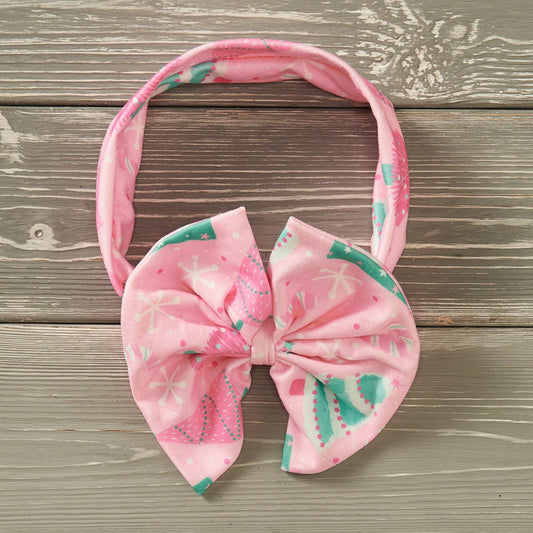 Frosted Pines - Bow Headband