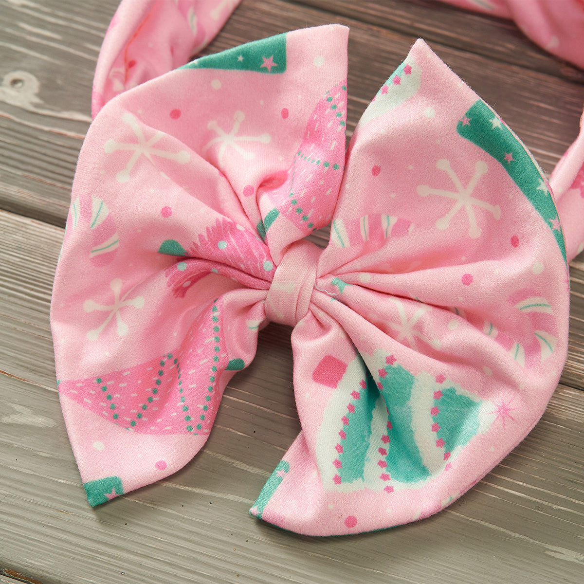 Frosted Pines - Bow Headband