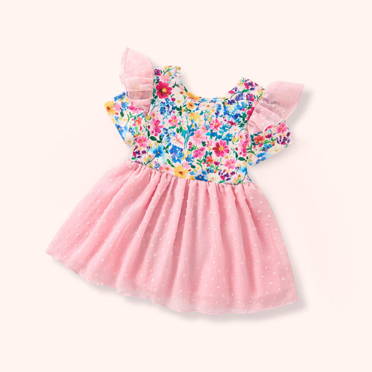 Leotard - Pink Floral