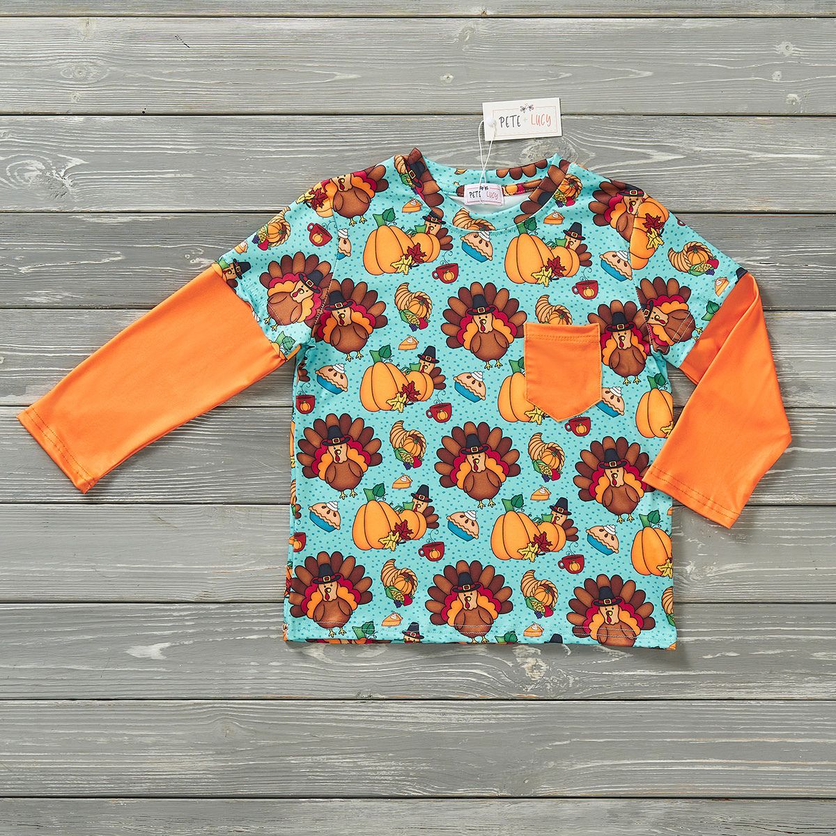 Give Thanks - Boy Top
