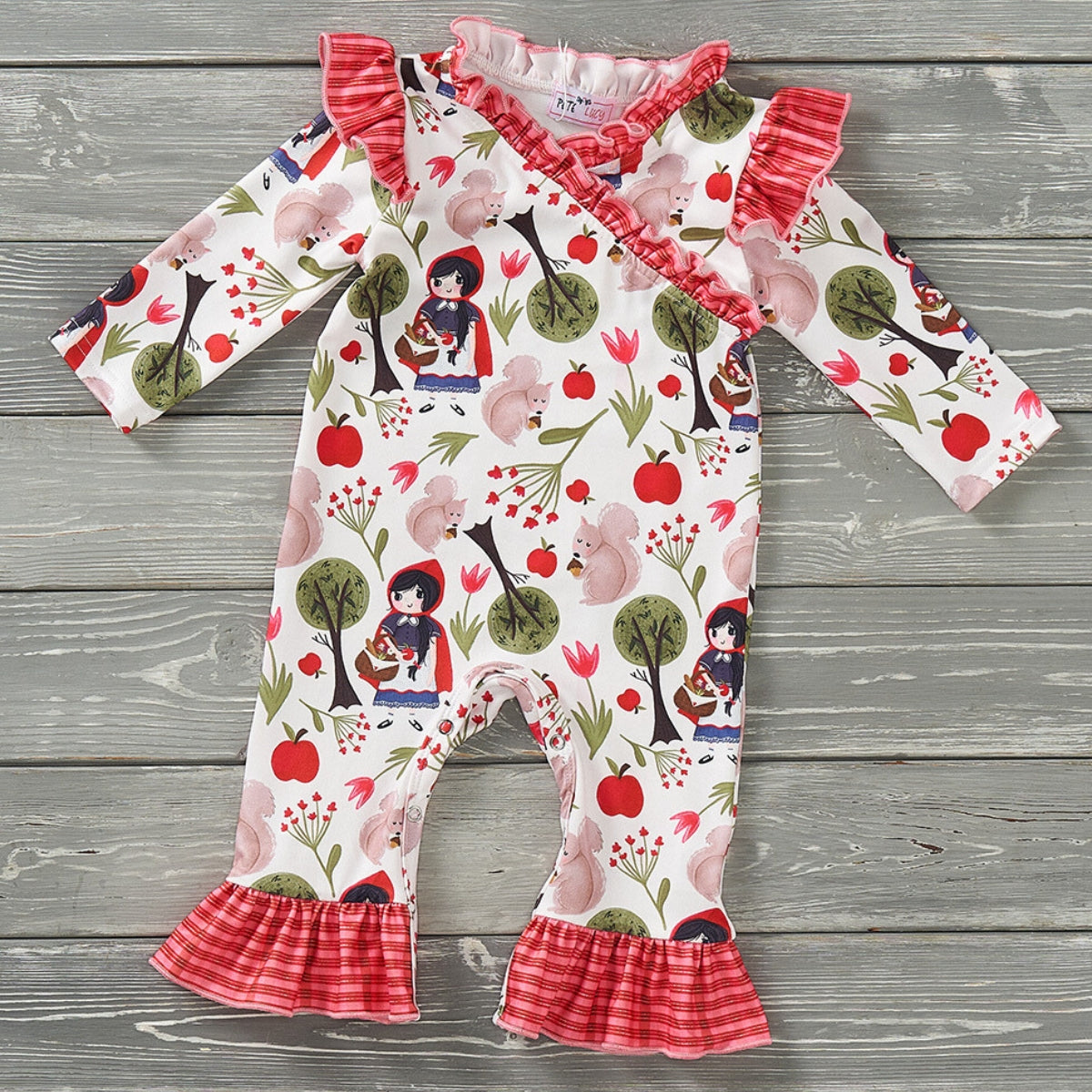 Little Red - Girl Romper